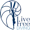 Live Free Diving Logo Live Free Diving Logo